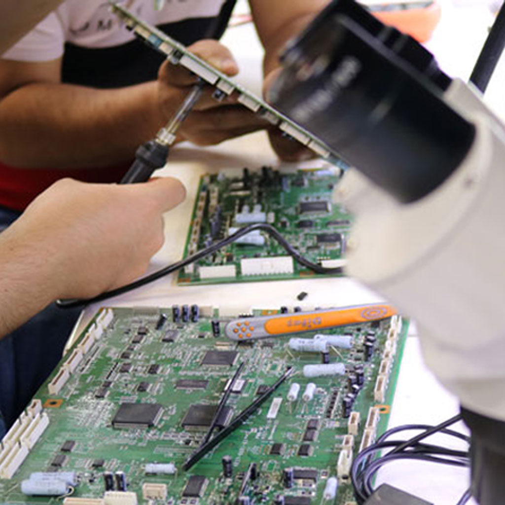 تعمیر مادربرد LCD مارشال